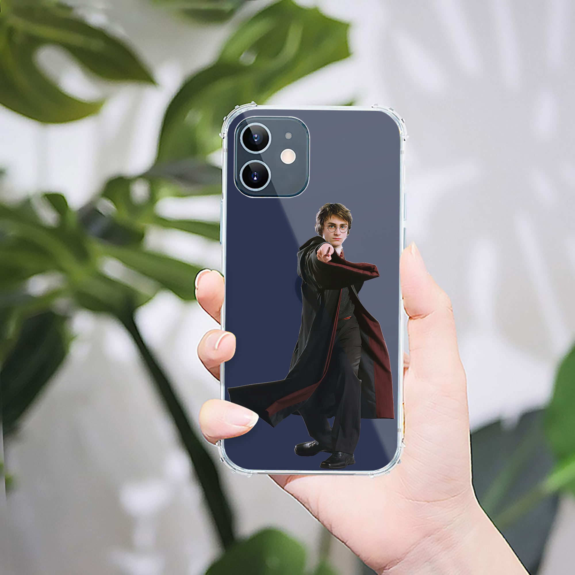 （画像用） Harry Potter ハリー・ポッターシリーズ 【iPhone 12シリーズ対応】透明スマホケース（クリアソフトケース）